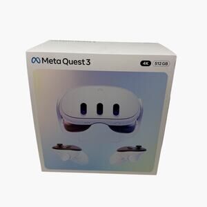 Meta Quest 3 (512gb) with OEM Case and Accessories VR Gaming Oculus Gamer